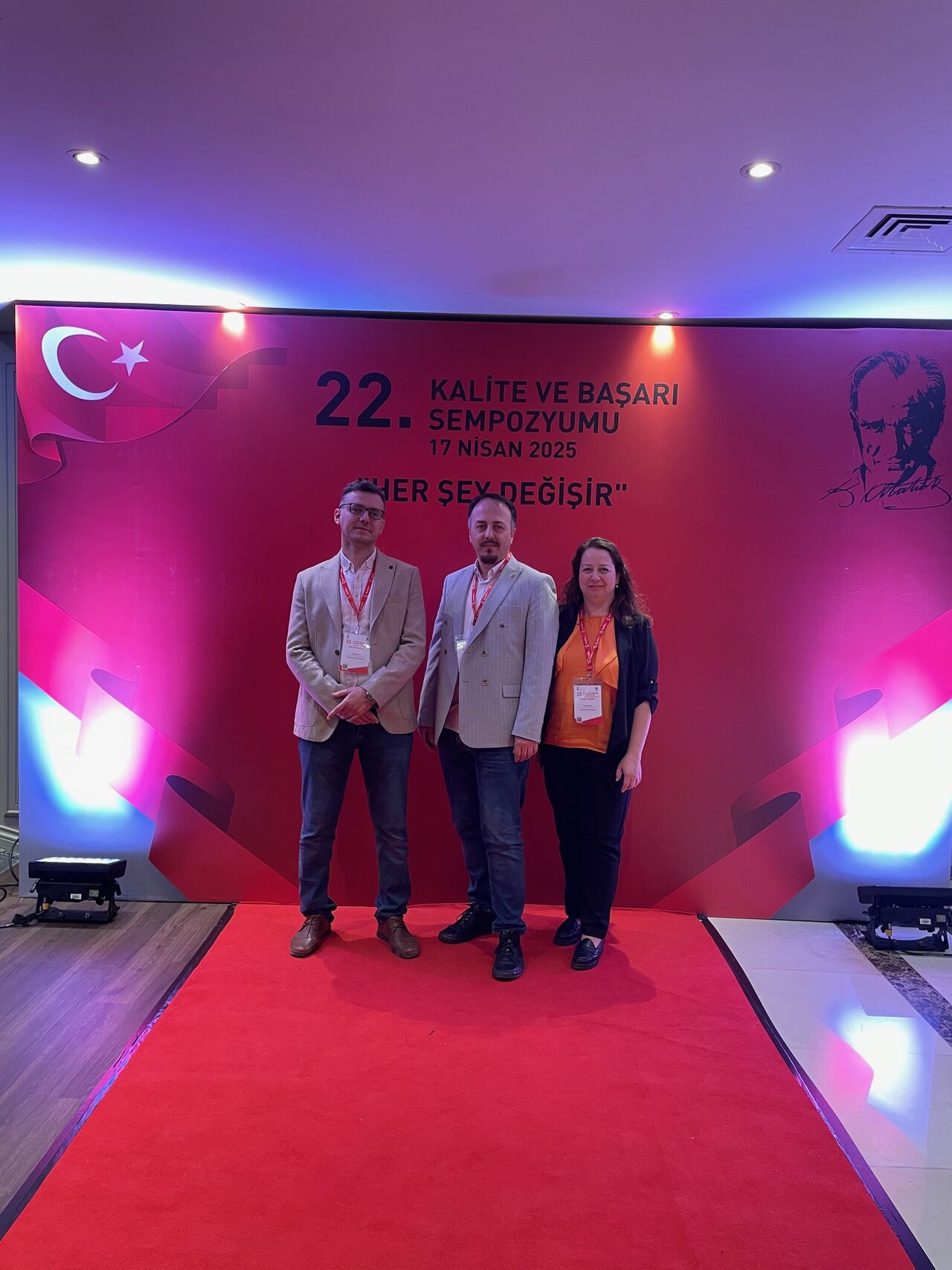 22.Kalite ve Başarı Sempozyumu' na katıldık