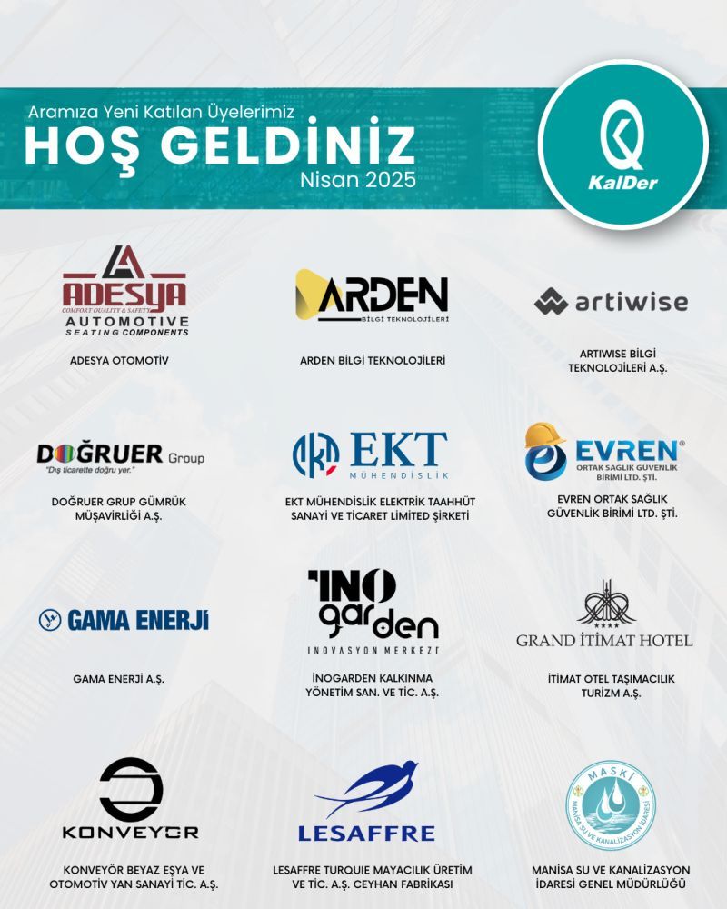 KalDer üyesi olduk!